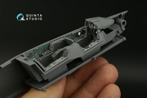 Quinta Studio QD48404 F-14B 3D-Printed &amp;amp; coloured Interior on decal paper (GWH) 1/48 – Bild 11