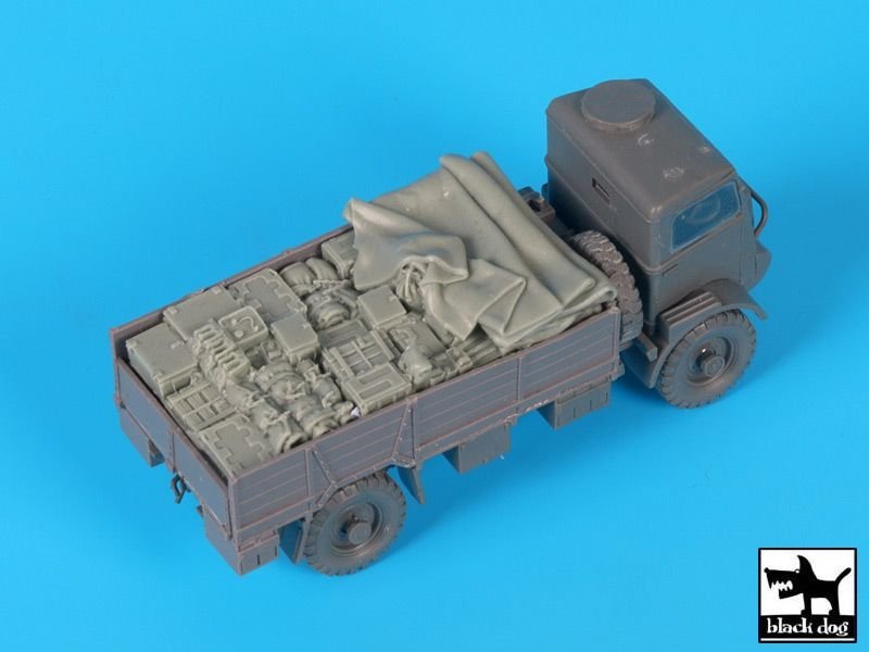 Black Dog T72096 Bedford QL accessories set for IBG Models 1/72 – imagen 4