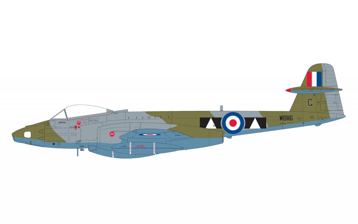 Airfix 09188 Gloster Meteor FR.9 1/48 – imagen 4