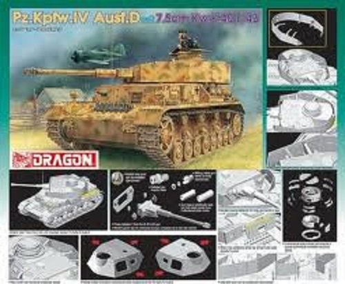 Dragon 6330 Pz.Kpfw. IV Ausf. D avec 7,5 cm Kw.K.40 L/43 (1/35) – image 2