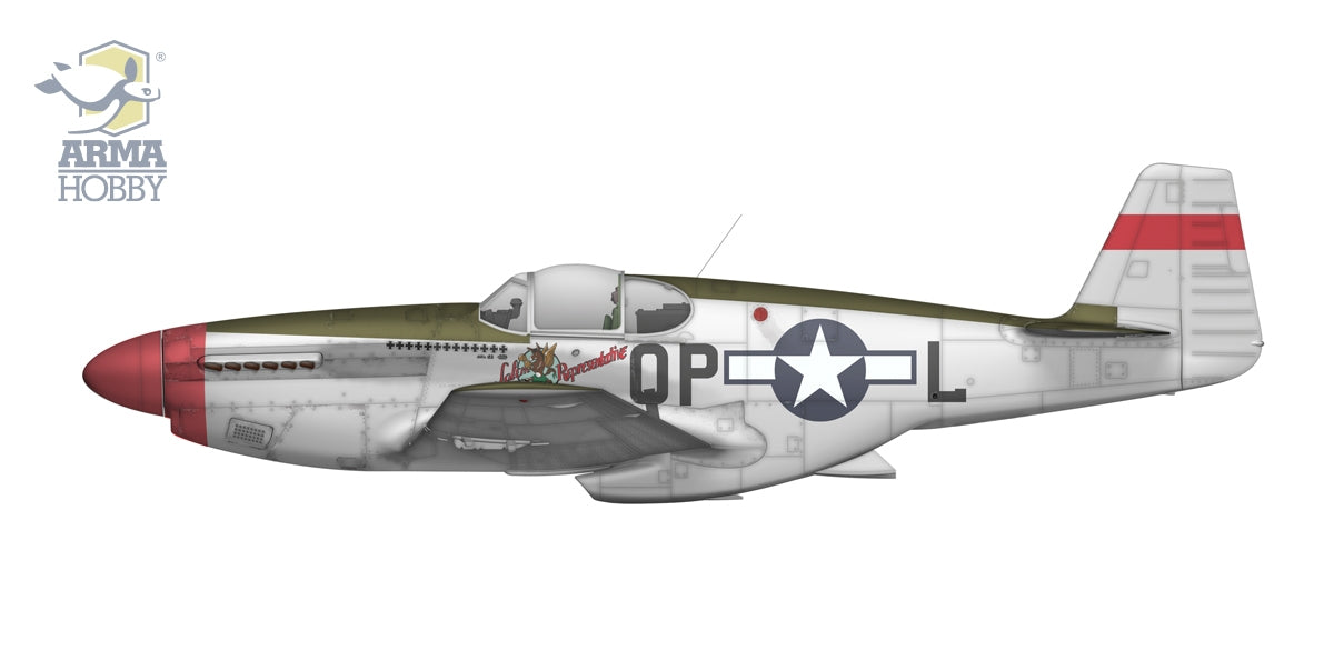 Arma Hobby 70069 P-51 B Mustang Deluxe Set 1/72 – immagine 8