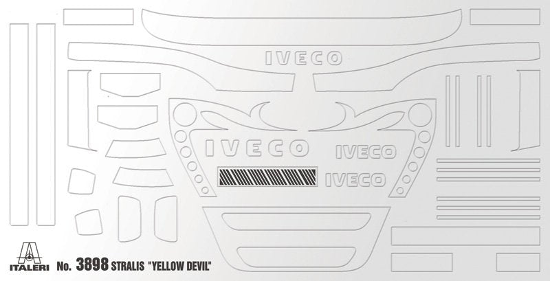 Italeri 3898 IVECO STRALIS YELLOW DEVIL 1/24 – Bild 4