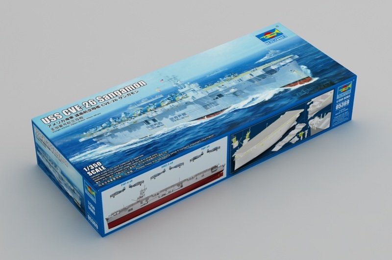 Trumpeter 05369 USS CVE-26 Sangamon 1/350 – immagine 2