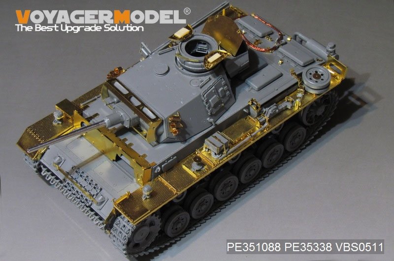 Voyager Model PE351088 WWII German Pz.KPfw.III Ausf.M basic Dragon 1/35 – Bild 2