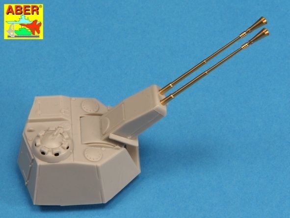 Aber 72L-61 Dwie lufy 5,5cm do niemieckich Zwilling Flakpanzers / Two 5,5cm barrels for German Zwilling Flakpanzers 1/72 – imagen 7