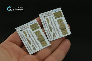 Quinta Studio QD35077 Ka-29 3D-Printed &amp;amp; coloured Interior on decal paper (Trumpeter) 1/35 – immagine 3