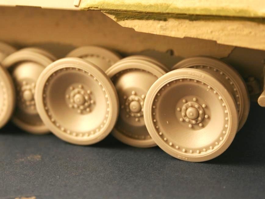 Panzer Art RE35-113 “Strengthen” road wheels for Panther D 1/35 – Bild 4