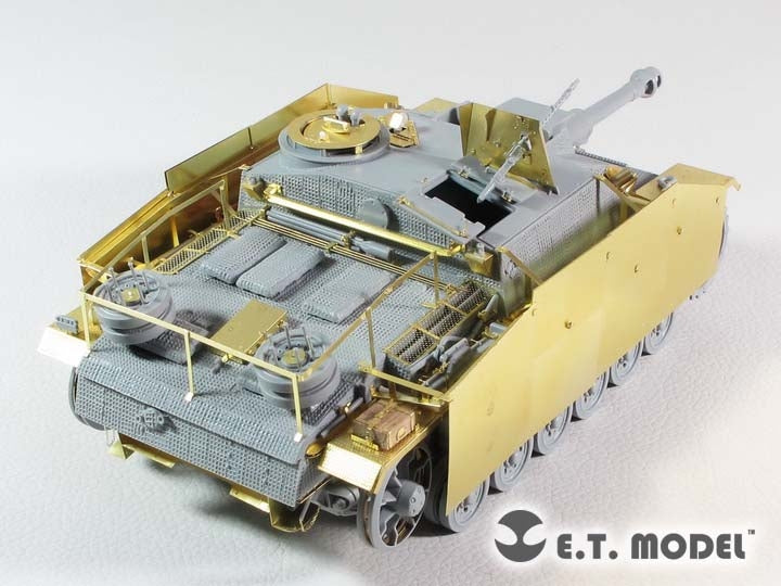 E.T. Model EA35-107 WWII German StuG.III Ausf.G Fender (For DRAGON Smart Kit) 1/35