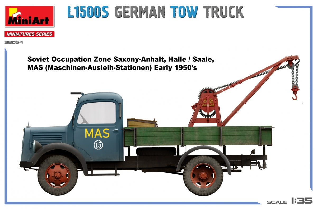MiniArt 38054 L1500S DÉPANNEUR ALLEMAND 1/35 – image 5