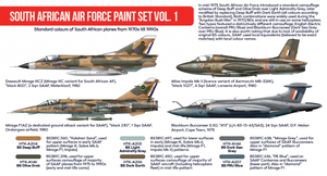 Hataka Hobby HTK-AS50 South African Air Force vol. 1 (6x17ml) – Bild 2