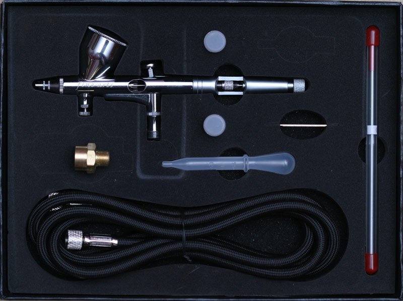 Fine-Art FA-8000 Aerograf ( dysza: 0,2 + 0,3 + 0,5mm)