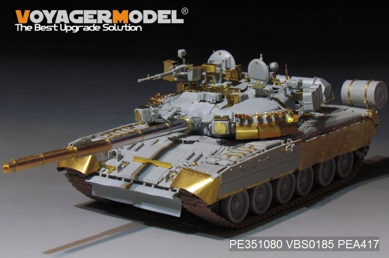 Maquette Voyager PE351080 Char de combat principal russe moderne T-80UK (lanceur de fumée inclus) pour TRUMPER 09578 1/35 – image 12