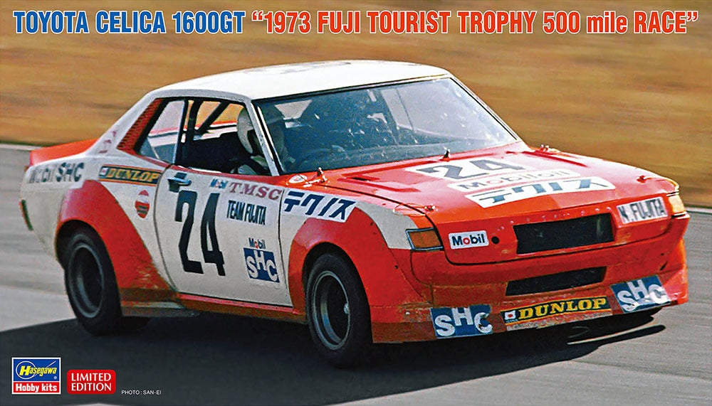 Hasegawa 20816 Toyota Celica 1600GT "1973 Fuji Tourist Trophy 500 Mile Race" 1/24
