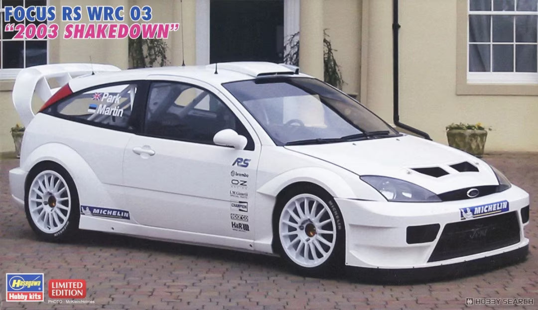 Hasegawa 20821 Focus RS WRC 03 &amp;quot;2003 Shakedown&amp;quot; 1/24