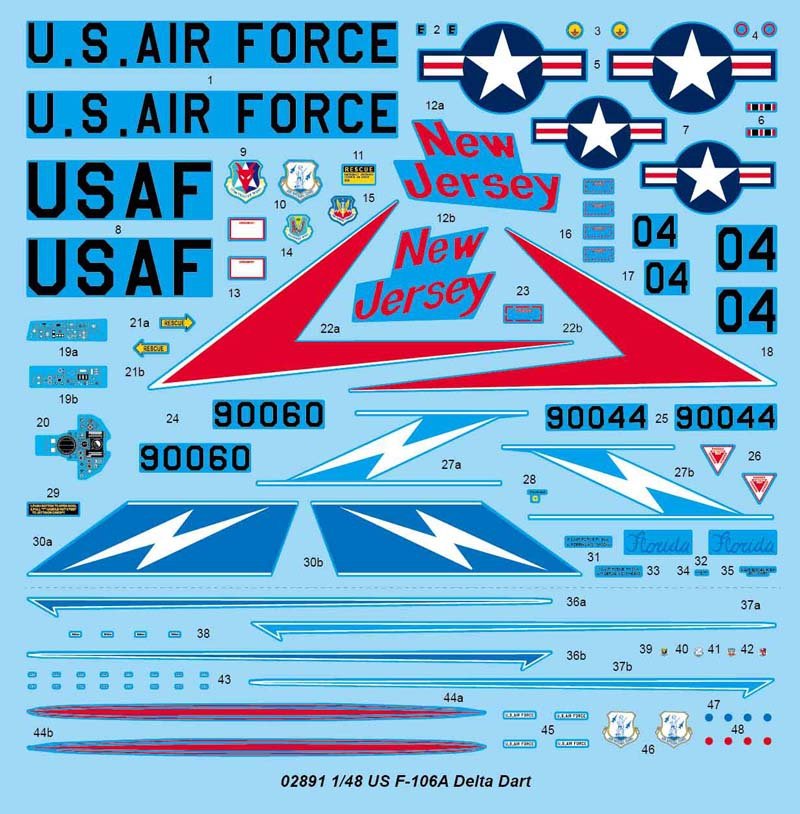 Trumpeter 02891 US F-106A Delta Dart 1/48 – image 3