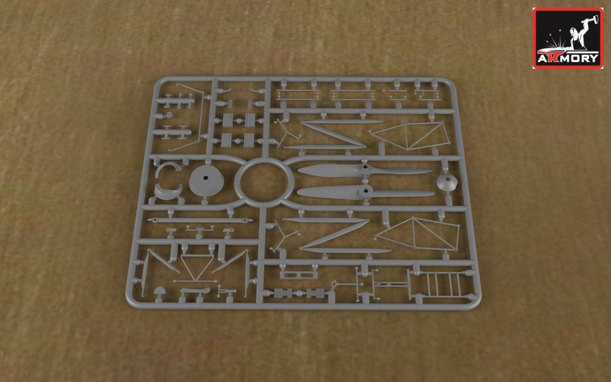 Armory Models 48002 Fairey Flycatcher British interwar FAA Fighter, late version, w/ Jaguar-IV engine 1/48 – imagen 13