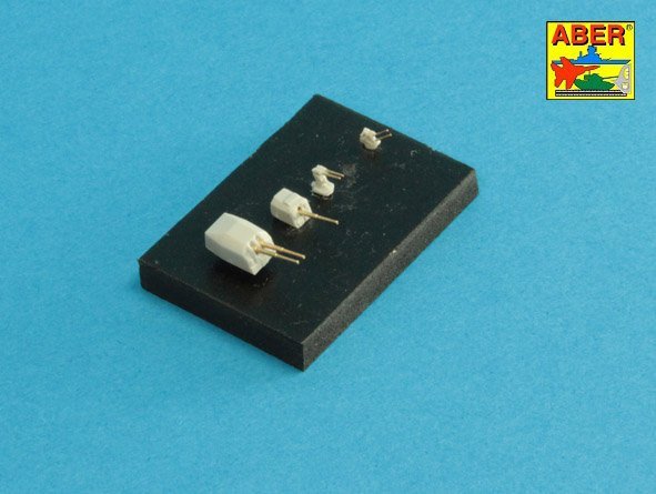 Aber 1/700L-34 Set of Barrels for Narvic classe destroyers type 1936A: 150mm x 5; 37mm x 8; 37mm(M42) x 10; 1/700 – imagen 3