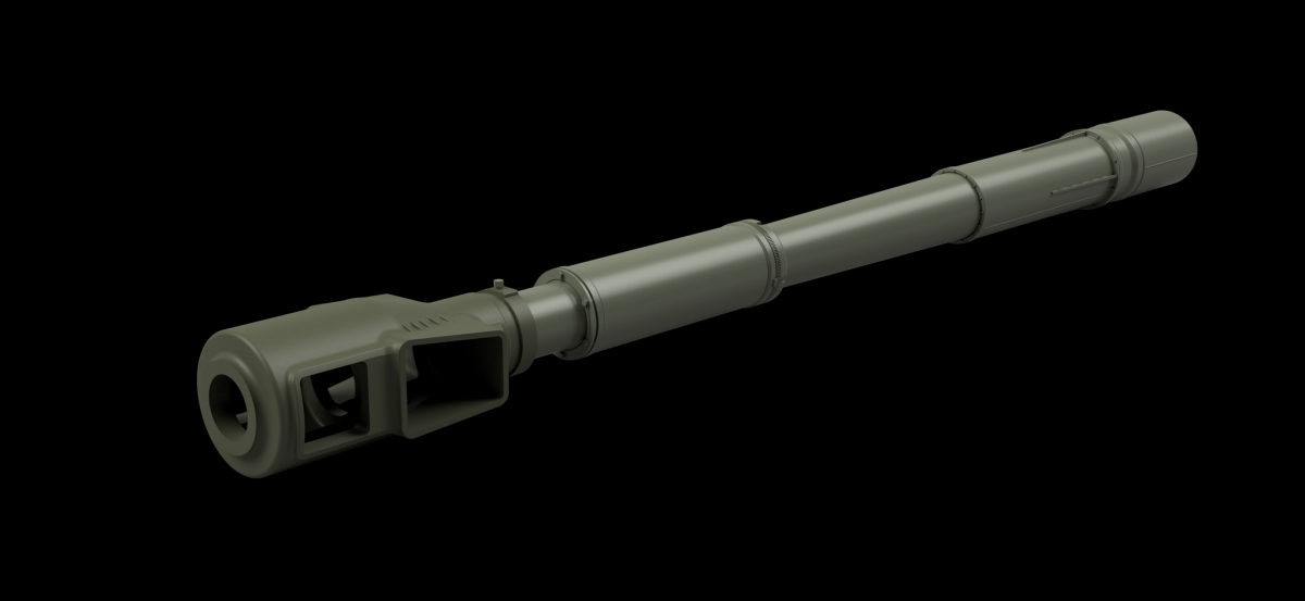 Panzer Art GB35-115 D-20 Gun barrel for SP Howitzer 2S3 “Akatsiya” 1/35 – imagen 2