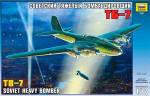 Zvezda 7291 TB-7 Bombardier lourd soviétique (1/72)