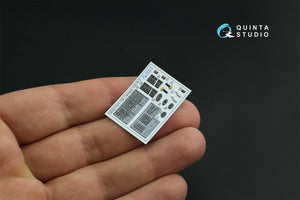 Quinta Studio QD32119 F-15E 3D-Printed &amp;amp; coloured Interior on decal paper ( Tamiya ) 1/32 – imagen 11