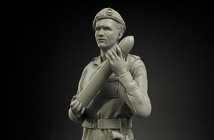 Panzer Art FI35-051 British RAC North Africa loading 75mm ammo soldier No.1 1/35 – immagine 2