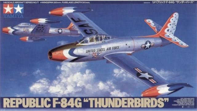 Tamiya 61077 F-84G THUNDERBIRDS 1/48