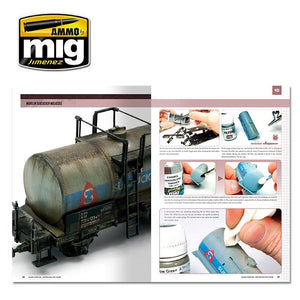 AMMO of Mig Jimenez 6250 MODELLING SCHOOL - RAILWAY MODELING: PAINTING REALISTIC TRAINS – immagine 7
