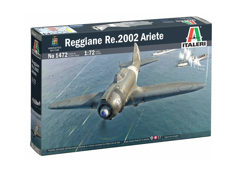 Italeri 1472 Reggiane Re.2002 Ariete 1/72 – imagen 2