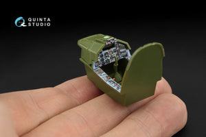 Quinta Studio QDS-48249 Su-25 3D-Printed &amp;amp; colored Interior on decal paper (Zvezda) 1/48 – imagen 6