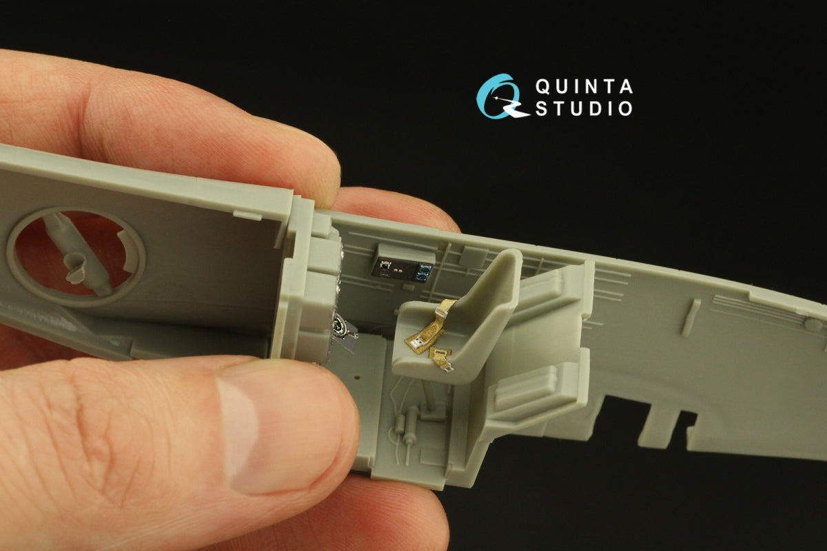 Quinta Studio QD48353 Me 410 3D-Printed &amp;amp; coloured Interior on decal paper (Meng) 1/48 – imagen 9