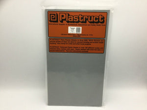 Plaque ABS Plastruct 91008 178 mm x 300 mm x 3,2 mm GRIS / 2 pièces. – image 2