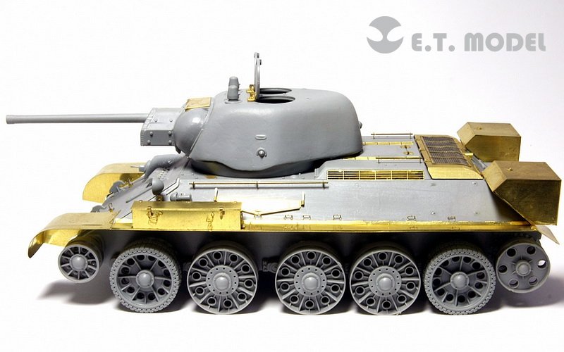 E.T. Model E35-037 WWII Soviet T-34/76 Mod.1942 Stamped Turret (For DRAGON 6487/6424) 1/35 – imagen 5