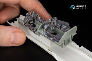 Quinta Studio QDS+48487 F-4C Phantom II 3D-Printed &amp;amp; coloured Interior on decal paper (Academy) (Small version) (with 3D-printed resin parts) 1/48 – imagen 13
