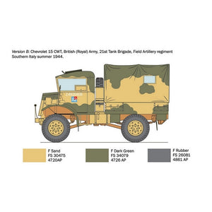 Italeri 0233 Chevrolet 15 CWT 1/35 – image 5