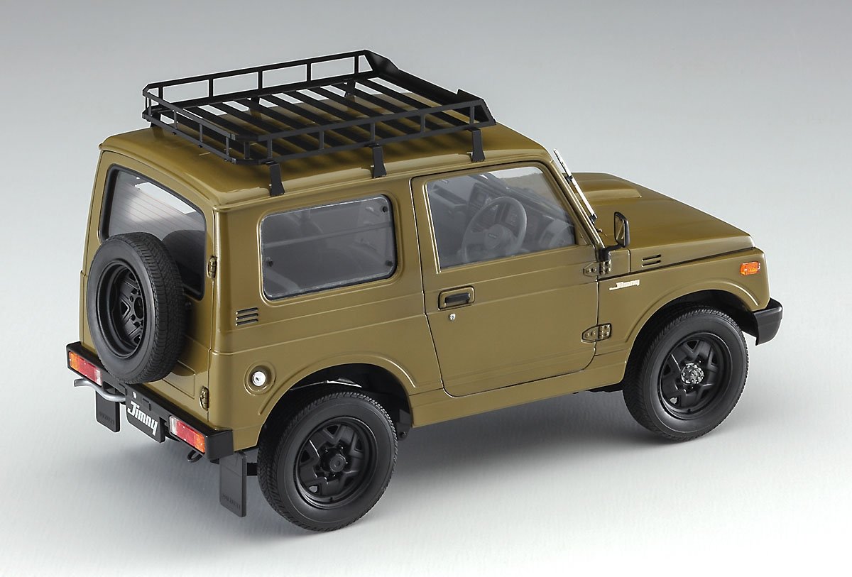 Hasegawa 20606 Suzuki Jimny (JA11-5) avec porte-bagages de toit 1/24 – image 3