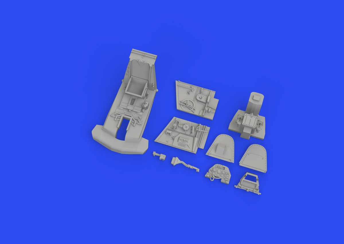 Eduard 672289 S-199 cockpit bubble canopy PRINT EDUARD 1/72 – imagen 2