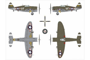 Dora Wings 48055 P-47C-2 Thunderbolt 1/48 – Bild 8