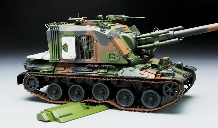 Maquette Meng TS-004 Obusier automoteur français AUF1 155 mm (1/35) – image 7