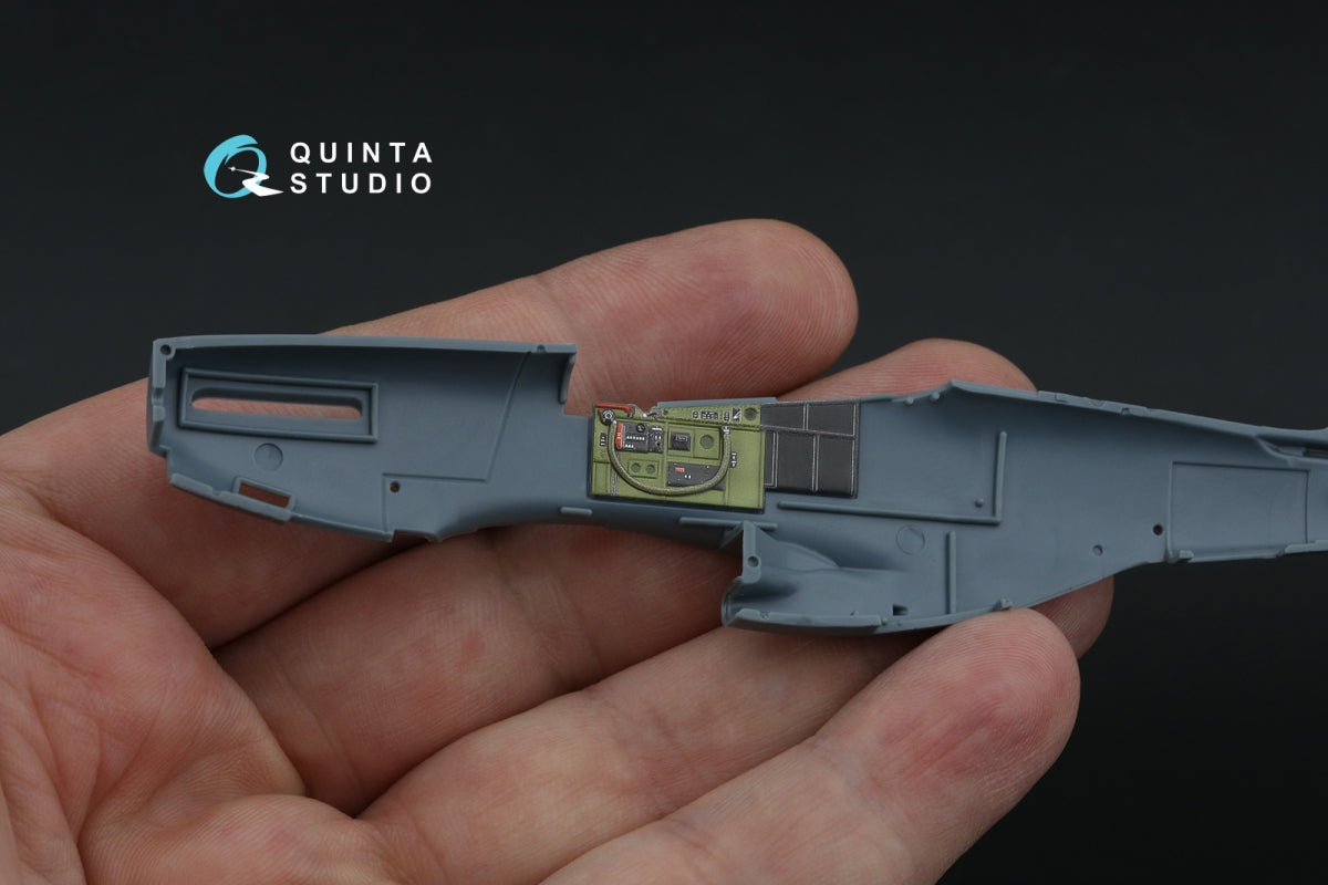 Quinta Studio QD72181 P-51D Mustang Early 3D-Printed &amp;amp; coloured Interior on decal paper (Eduard) 1/72 – imagen 12