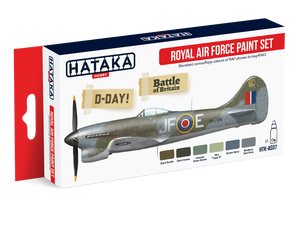 Hataka HTK-AS07 Ensemble de peinture Royal Air Force 6x17ml