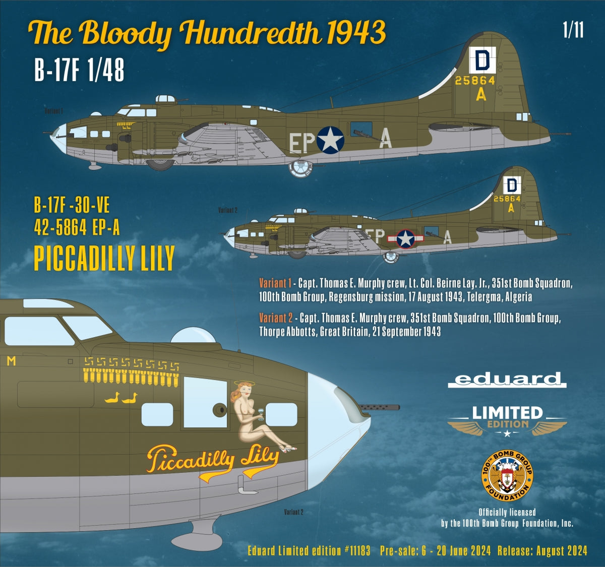 Eduard 11183 The BLOODY HUNDREDTH 1943 1/48 – Bild 7