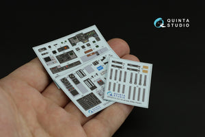 Quinta Studio QD32079 OV-10D 3D-Printed &amp;amp; coloured Interior on decal paper (KittyHawk) 1/32 – imagen 3