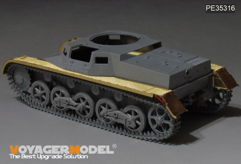 Ailes Voyager Model PE35316 pour Panzer I Ausf. B allemand de la Seconde Guerre mondiale, compatibles avec le modèle DRAGON 1/35 – image 4