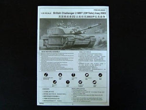 Trumpeter 00323 British Challenger 2 MBT (OP. Telic) Iraq 2003 1/35 – imagen 17