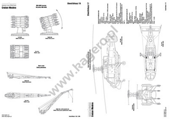Kagero 7055 Le croiseur Moskva EN/PL – image 5