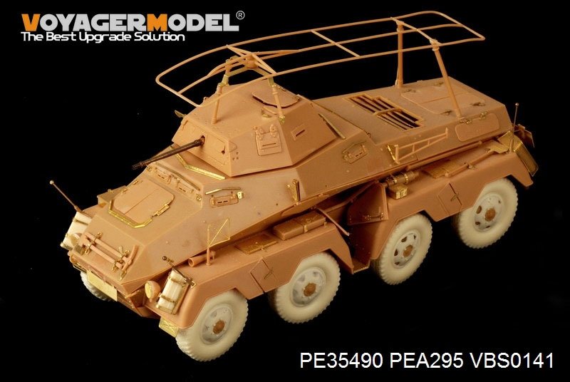 Voyager Model PE35490 WWII German Sd.Kfz.232 8 ROD early version for AFV 35232 1/35 – imagen 3