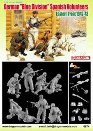 Dragon 6674 German Blue Division Spanish Volunteers, Eastern Front 1942-43 1/35 – imagen 4
