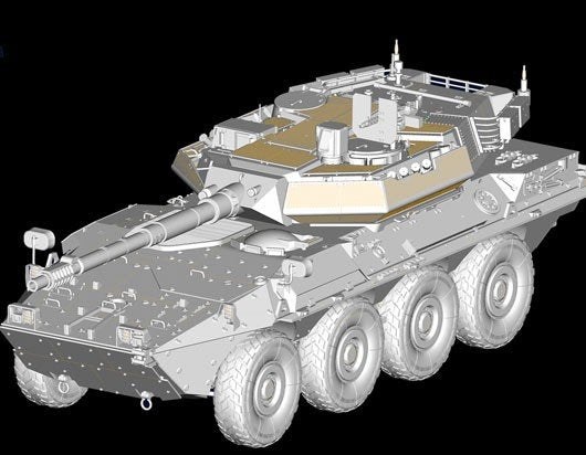Trumpeter 00388 Spanish VCR-105 AFV 1/35 – Bild 3