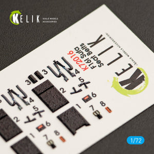 KELIK K72016 F-16I &amp;quot;SUFA&amp;quot; INTERIOR 3D DECALS FOR KINETIC KIT 1/72 – immagine 2