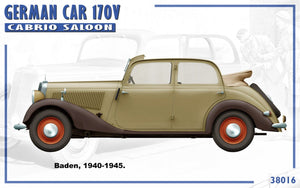 MiniArt 38016 GERMAN CAR 170V CABRIO SALOON 1/35 – imagen 6